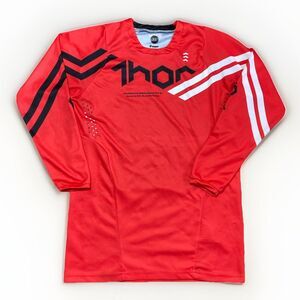 Thor Pulse Cube Red and White MX Off-Road Jersey Men's Size XL